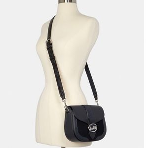Coach georgie saddle bag
